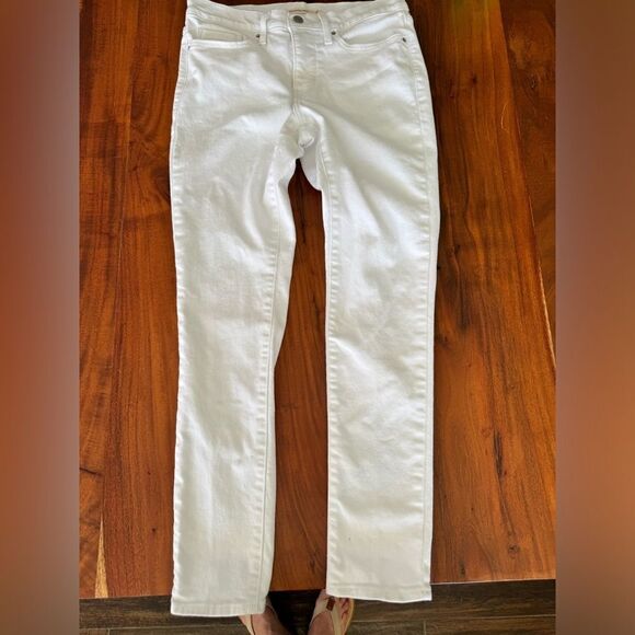 Levi’s white tab 311 Shaping Skinny WHITE EUC SZ 29 - Picture 2 of 8
